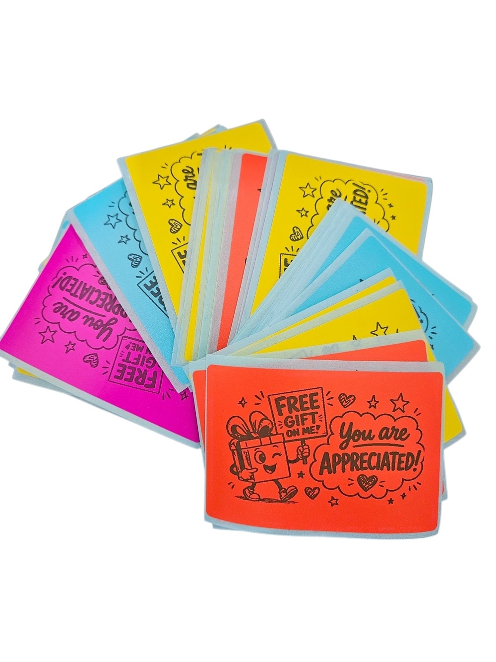 Free Gift Stickers Set Of 50